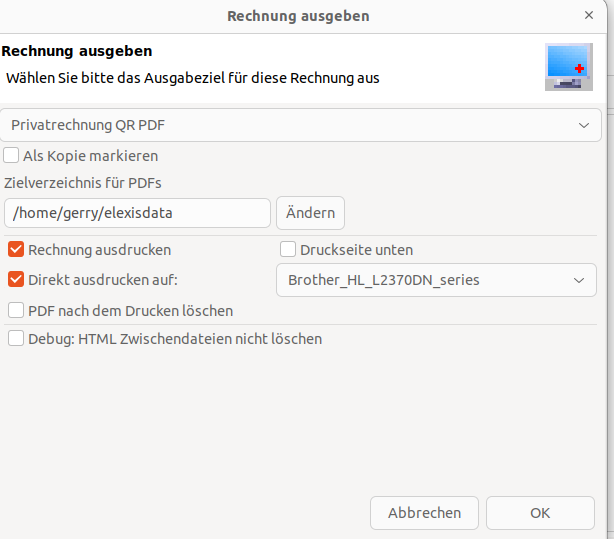 Ausdrucken